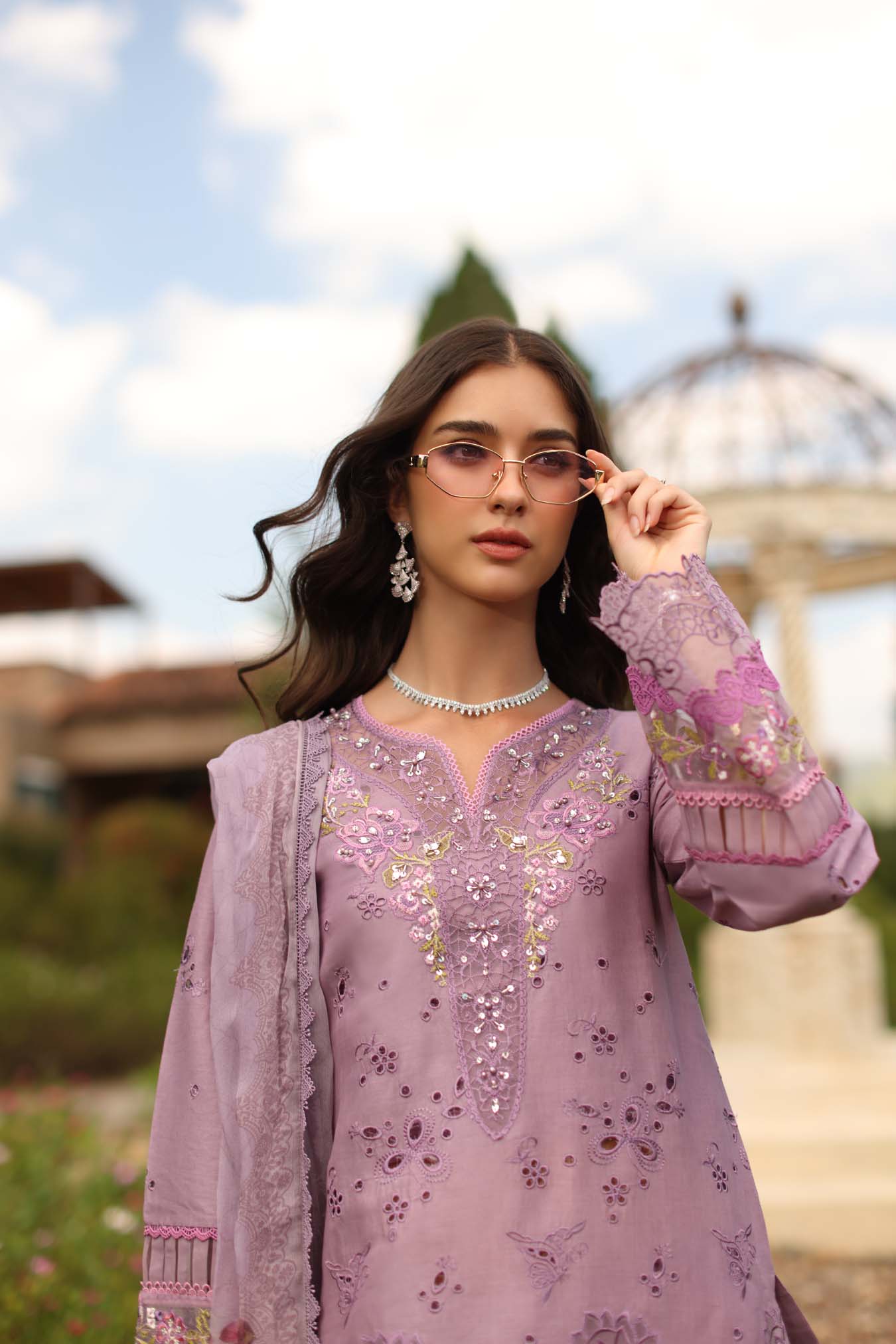Saadia Asad | Luxury Eid Schiffli Laserkari 26 |D9 - A - Velisse - by Libasekhas UK - Registered Vendor of : Saadia Asad - 100% Original Designer Dress