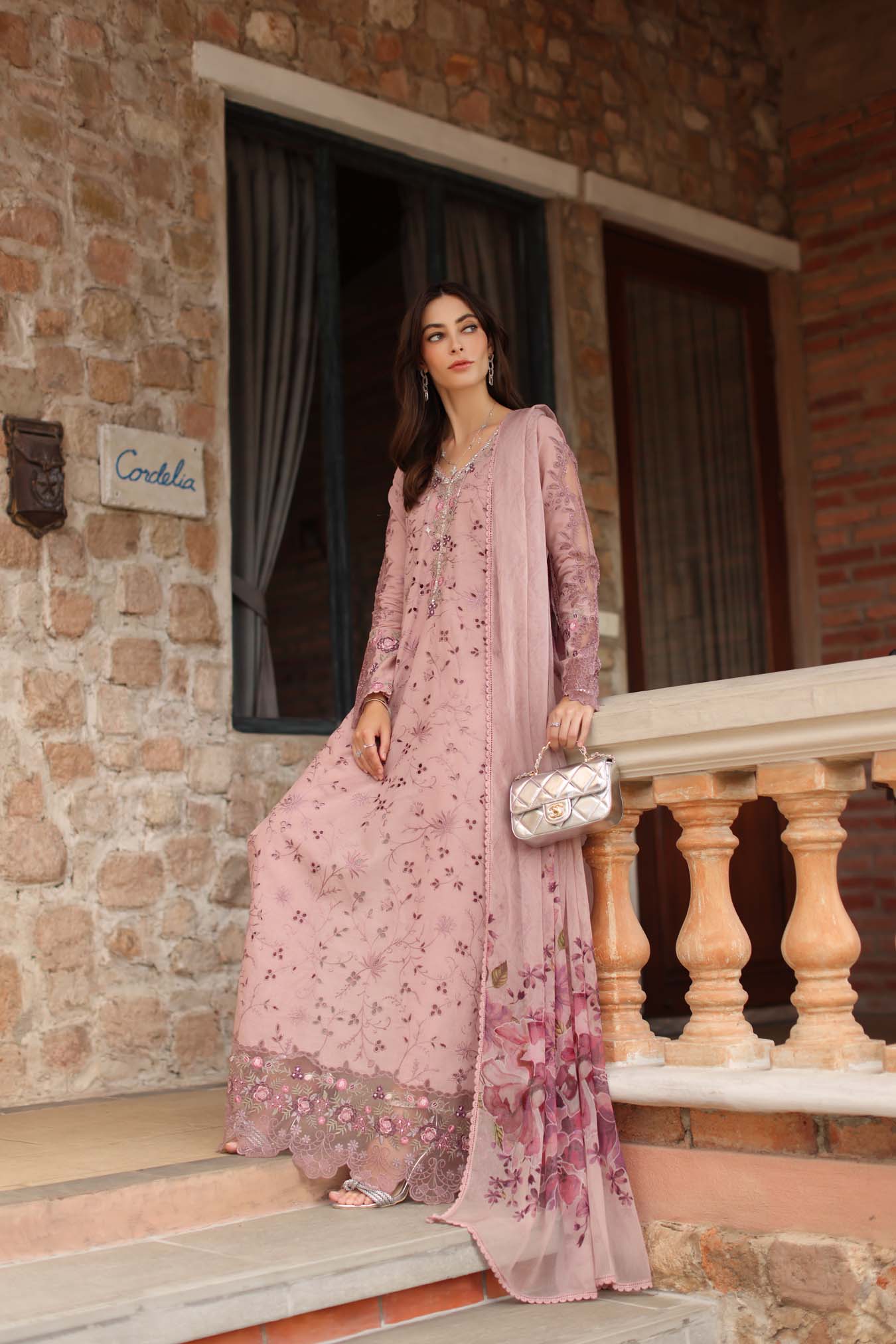 Saadia Asad | Luxury Eid Schiffli Laserkari 26 | D1 - B - Sorina - by Libasekhas UK - Registered Vendor of : Saadia Asad - 100% Original Designer Dress