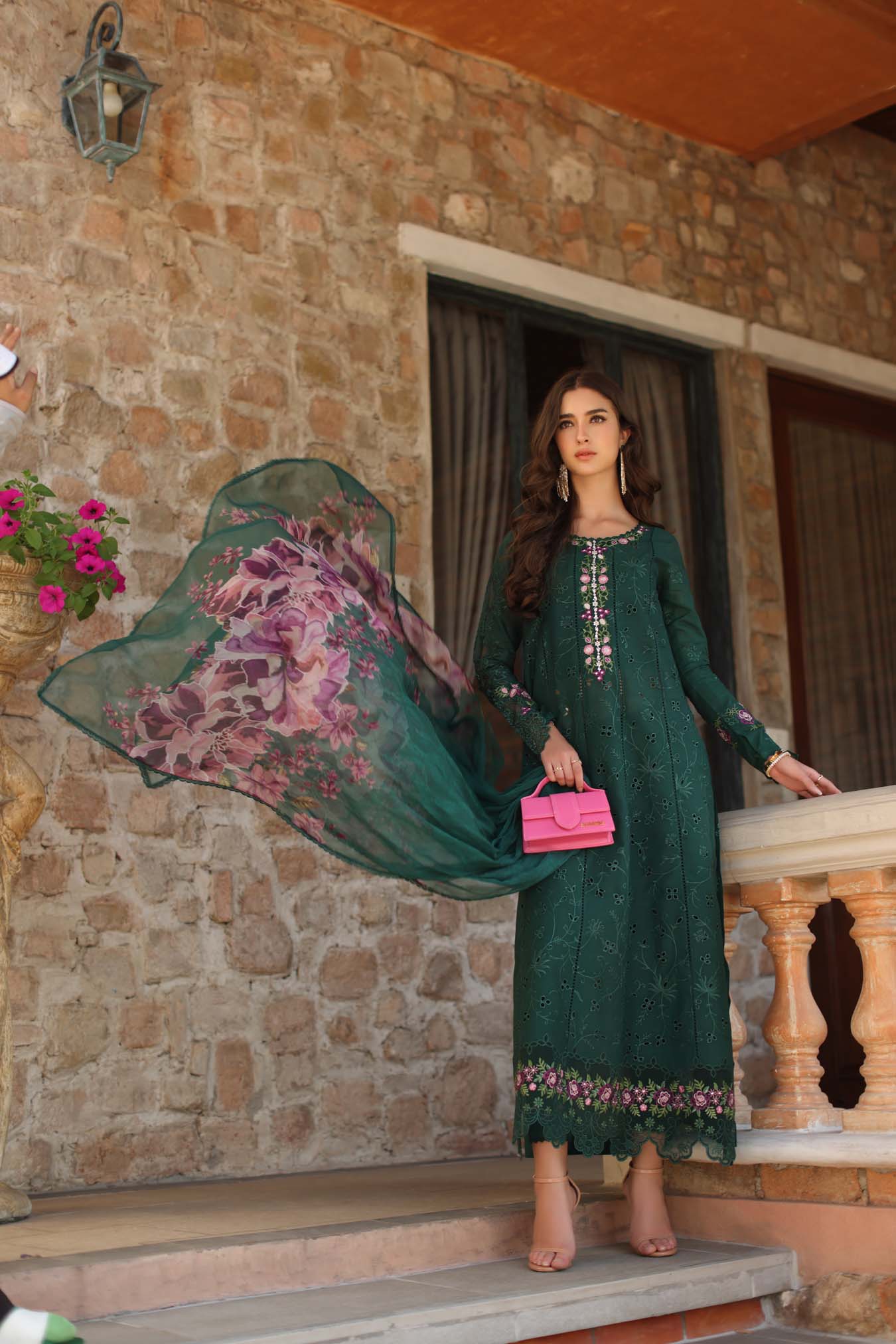 Saadia Asad | Luxury Eid Schiffli Laserkari 26 | D1 - A - Sorina - by Libasekhas UK - Registered Vendor of : Saadia Asad - 100% Original Designer Dress