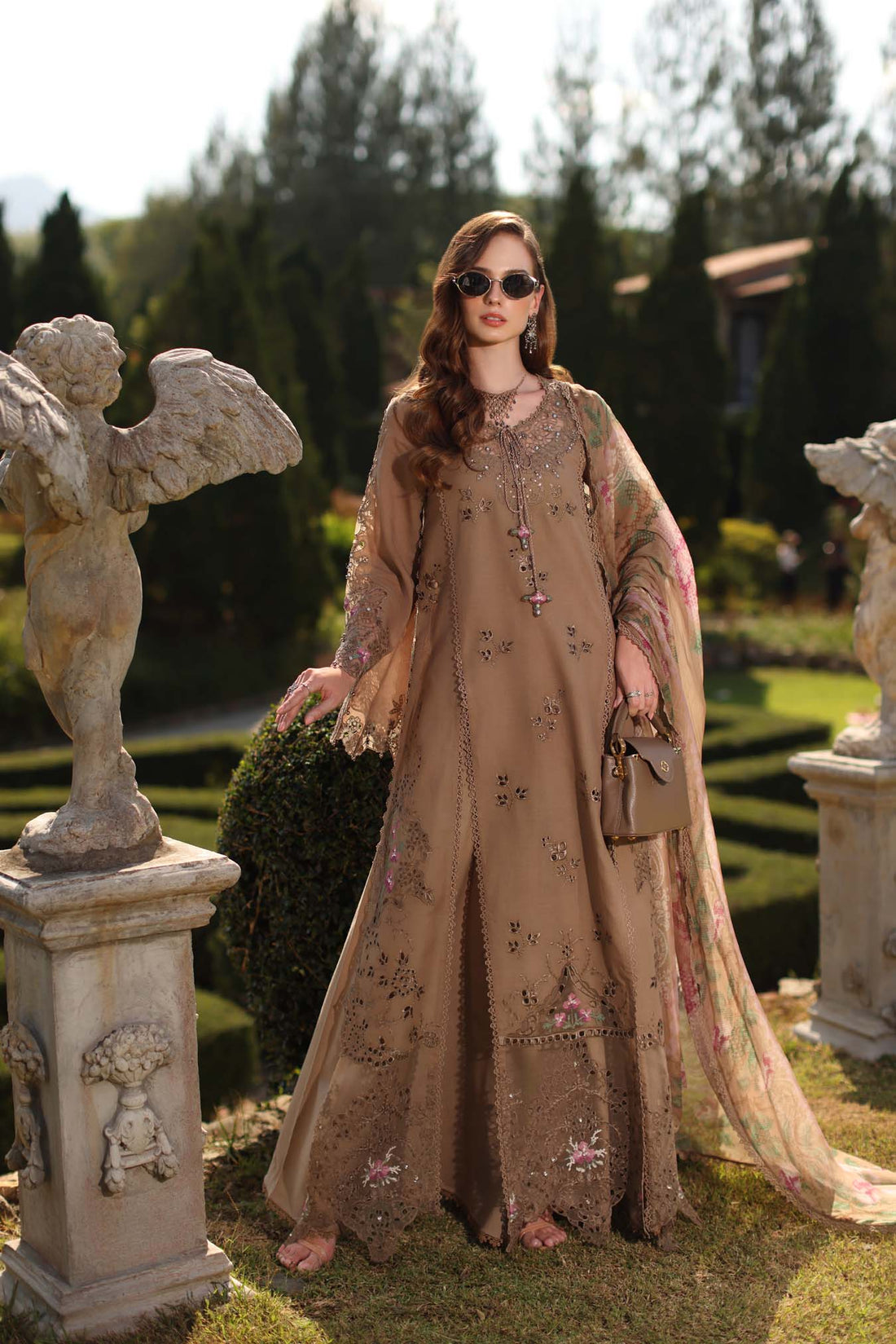 Saadia Asad | Luxury Eid Schiffli Laserkari 26 | D8 - A - Selene - by Libasekhas UK - Registered Vendor of : Saadia Asad - 100% Original Designer Dress