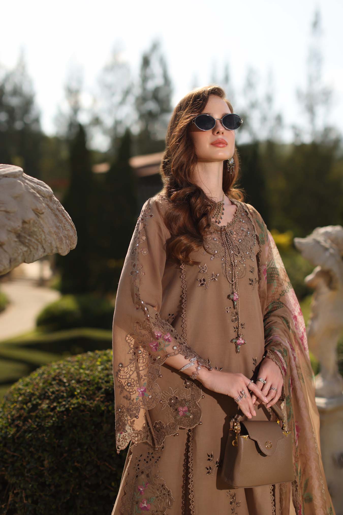 Saadia Asad | Luxury Eid Schiffli Laserkari 26 | D8 - A - Selene - by Libasekhas UK - Registered Vendor of : Saadia Asad - 100% Original Designer Dress