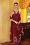 Saadia Asad | Luxury Eid Schiffli Laserkari 26 | D10 - A - Roselle - by Libasekhas UK - Registered Vendor of : Saadia Asad - 100% Original Designer Dress