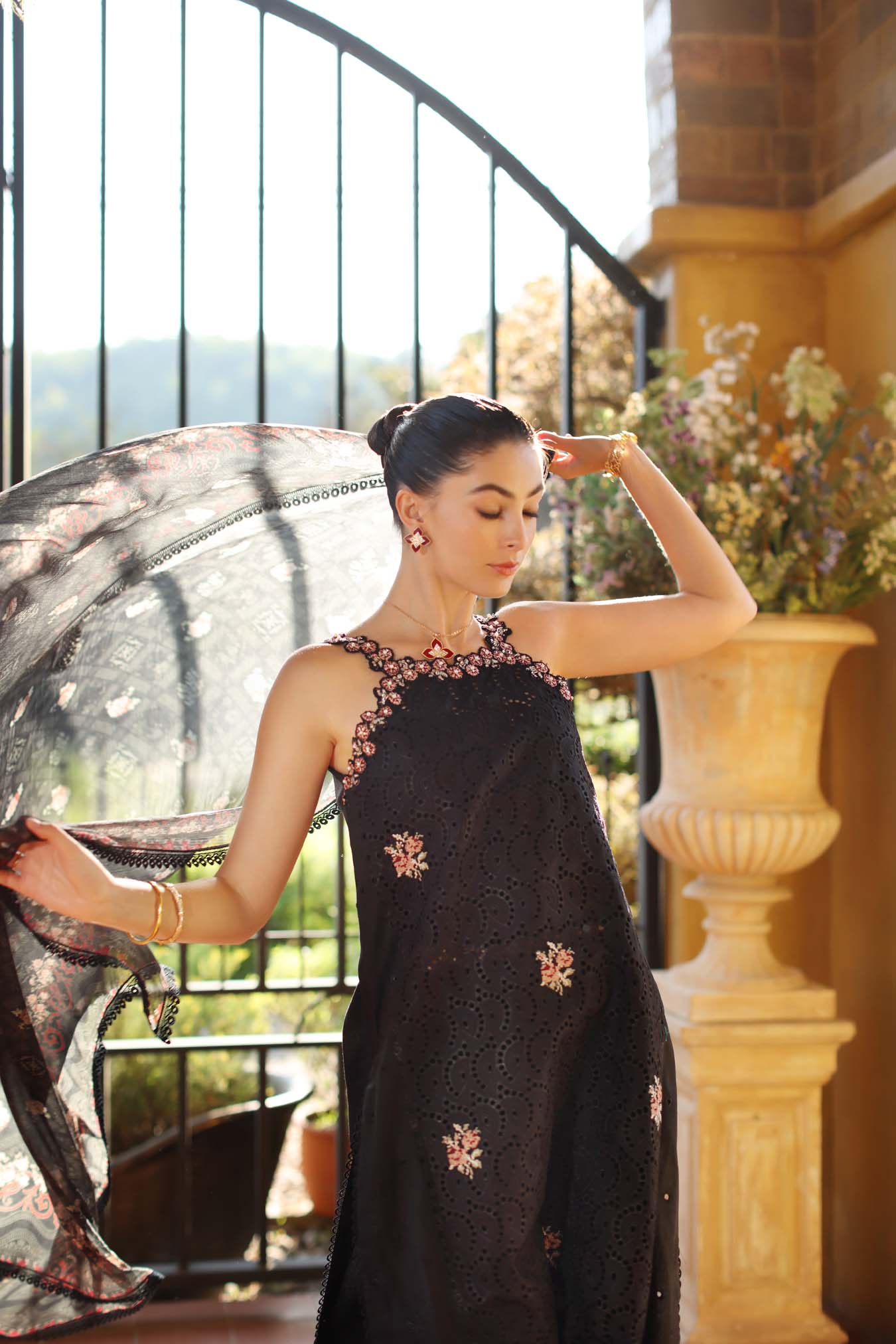 Saadia Asad | Luxury Eid Schiffli Laserkari 26 | D5 - B - Lunaria - by Libasekhas UK - Registered Vendor of : Saadia Asad - 100% Original Designer Dress