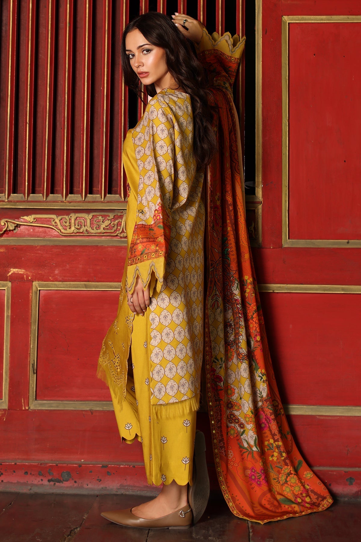 Charizma | Combination Linen 26 | CCW7-03 - by Libasekhas UK - Registered Vendor of : Charizma - 100% Original Designer Dress