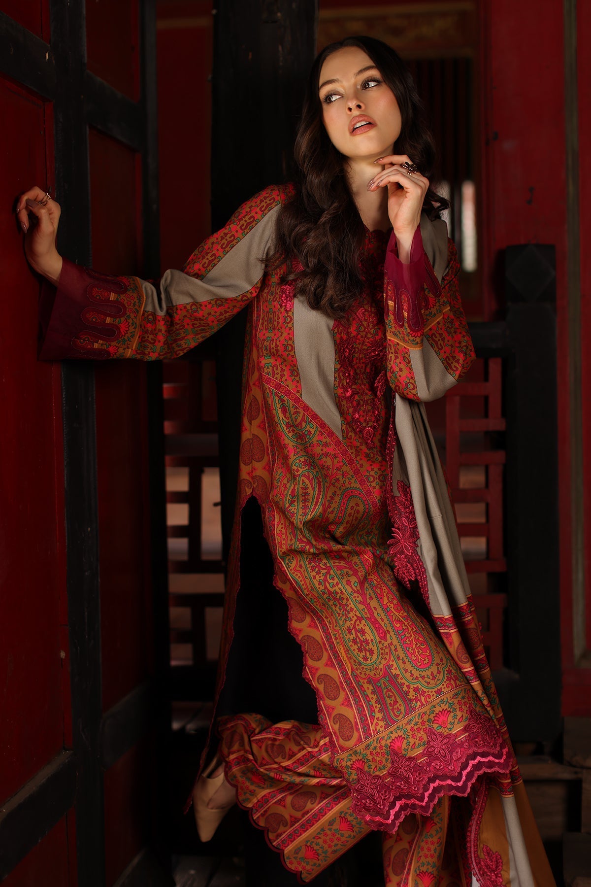 Charizma | Combination Linen 26 | CCW7-04 - by Libasekhas UK - Registered Vendor of : Charizma - 100% Original Designer Dress
