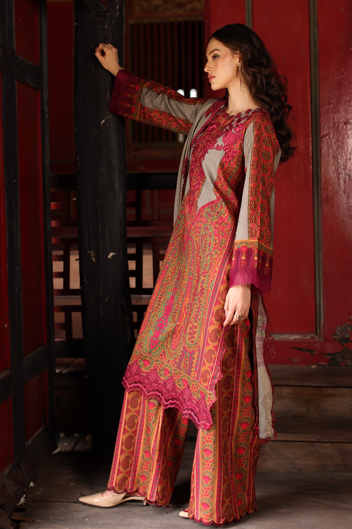 Charizma | Combination Linen 26 | CCW7-04 - by Libasekhas UK - Registered Vendor of : Charizma - 100% Original Designer Dress