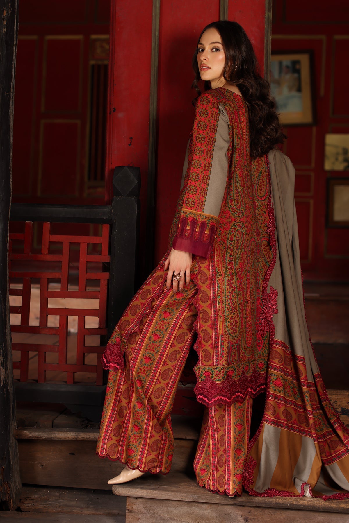 Charizma | Combination Linen 26 | CCW7-04 - by Libasekhas UK - Registered Vendor of : Charizma - 100% Original Designer Dress