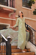 Noor by Saadia Asad | Eid Luxe Printkhaas 26 | D2 - A - Opal Mint - by Libasekhas UK - Registered Vendor of : Noor by Saadia Asad - 100% Original Designer Dress