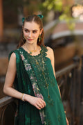 Noor by Saadia Asad | Eid Luxe Printkhaas 26 | D2 - B - Sage Green - by Libasekhas UK - Registered Vendor of : Noor by Saadia Asad - 100% Original Designer Dress
