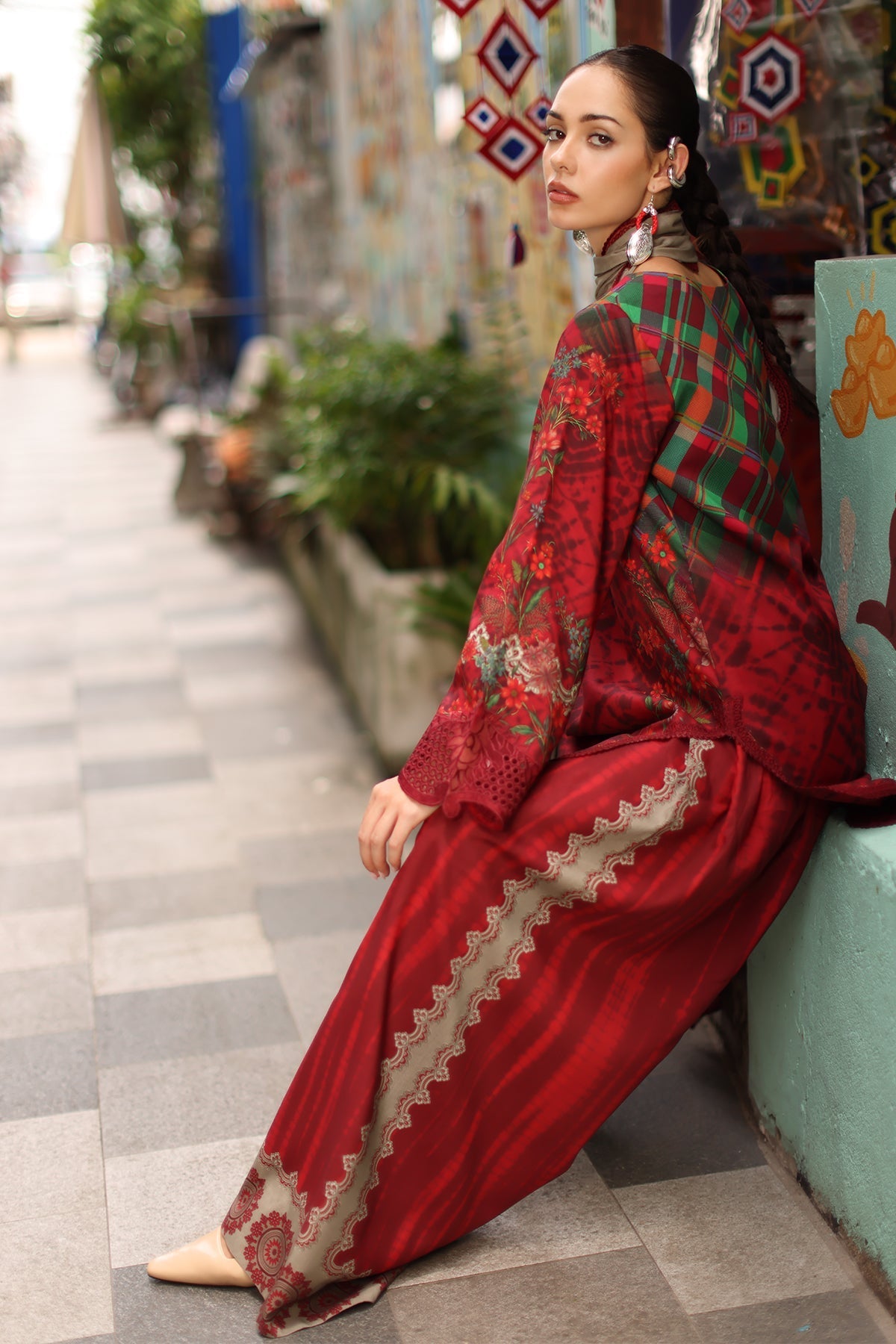 Charizma | Combination Linen 26 | CCW7-12 - by Libasekhas UK - Registered Vendor of : Charizma - 100% Original Designer Dress