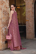 Noor by Saadia Asad | Luxury Eid Schiffli Laserkari 26 | D1 -Rose Allure - by Libasekhas UK - Registered Vendor of : Noor by Saadia Asad - 100% Original Designer Dress