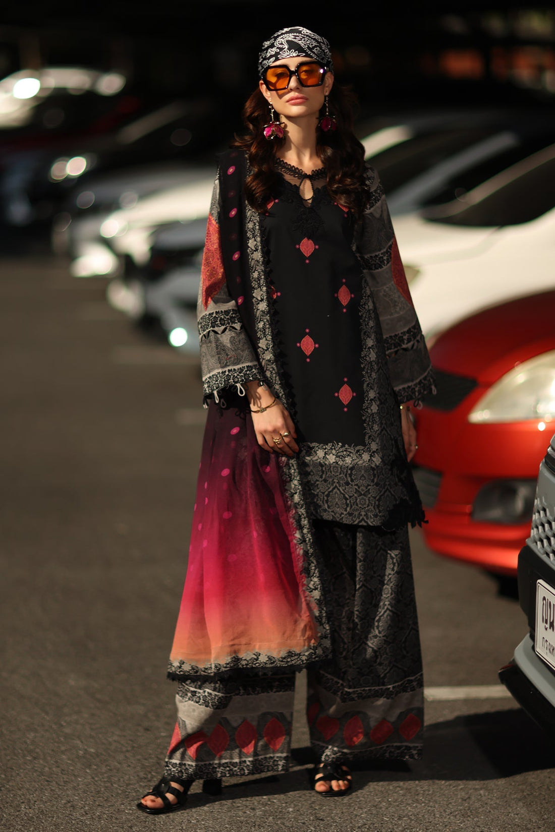 Charizma | Andaaz Lawn 26 | CAD6-05 - by Libasekhas UK - Registered Vendor of : Charizma - 100% Original Designer Dress
