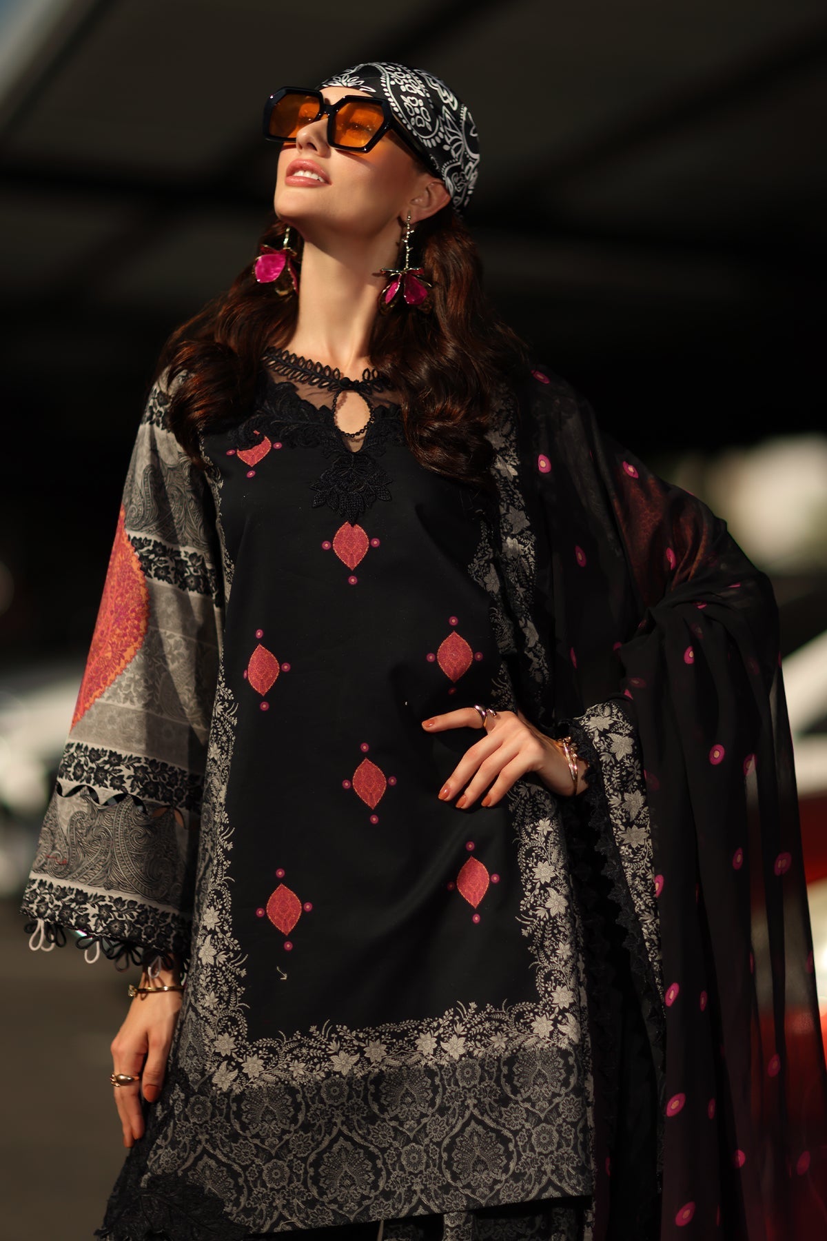 Charizma | Andaaz Lawn 26 | CAD6-05 - by Libasekhas UK - Registered Vendor of : Charizma - 100% Original Designer Dress