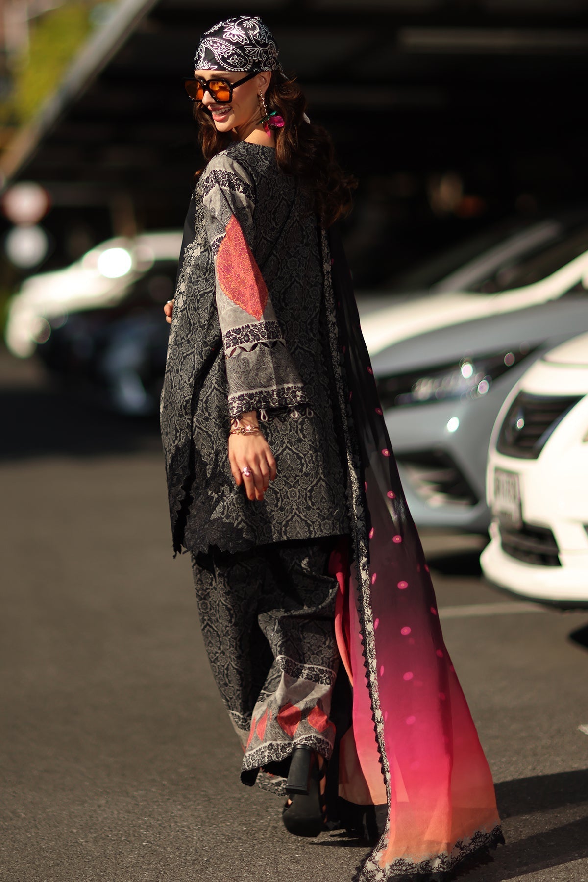 Charizma | Andaaz Lawn 26 | CAD6-05 - by Libasekhas UK - Registered Vendor of : Charizma - 100% Original Designer Dress