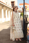 Noor by Saadia Asad | Eid Luxe Printkhaas 26 | D8 - A - Vanilla Mist - by Libasekhas UK - Registered Vendor of : Noor by Saadia Asad - 100% Original Designer Dress