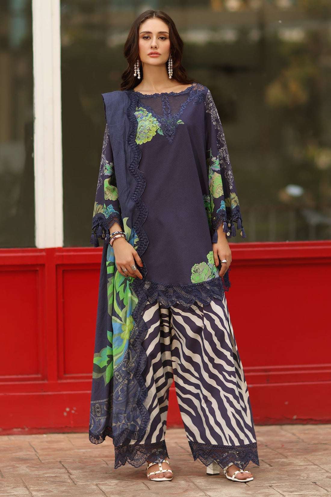 Charizma | Range Lawn | RN6-07 - by Libasekhas UK - Registered Vendor of : Charizma - 100% Original Designer Dress