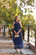 Noor by Saadia Asad | Eid Luxe Printkhaas 26 | D7 - B -Sapphire Blue - by Libasekhas UK - Registered Vendor of : Noor by Saadia Asad - 100% Original Designer Dress