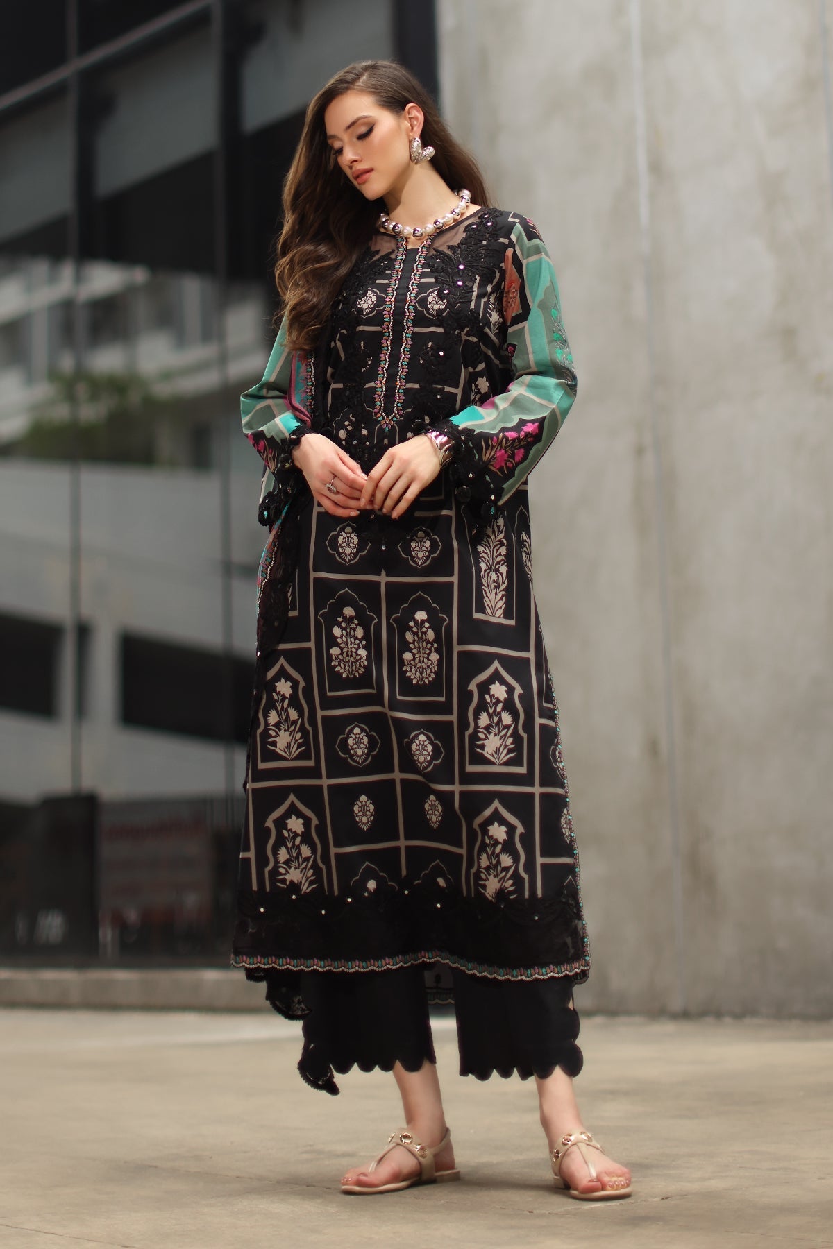 Charizma | Combination Lawn | CC6-21 - by Libasekhas UK - Registered Vendor of : Charizma - 100% Original Designer Dress