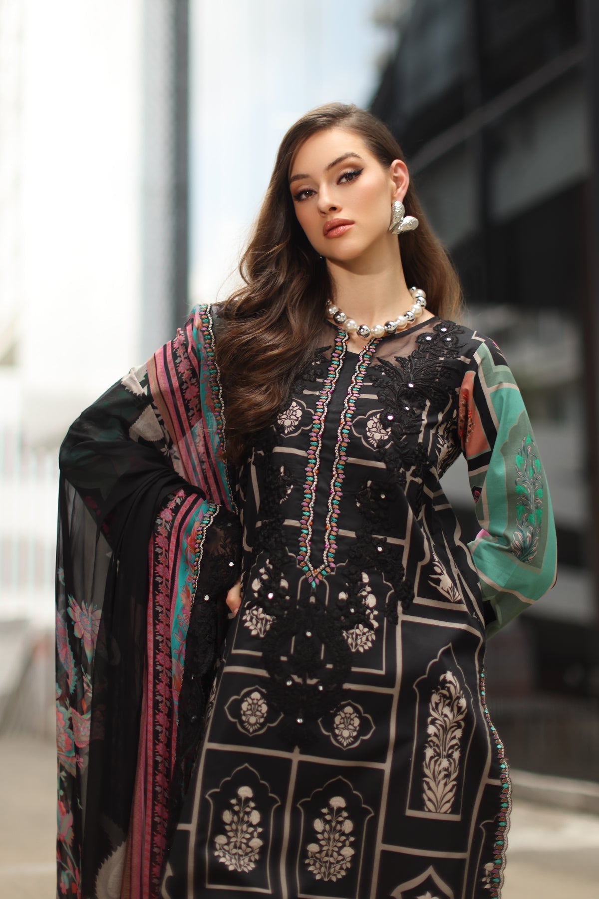 Charizma | Combination Lawn | CC6-21 - by Libasekhas UK - Registered Vendor of : Charizma - 100% Original Designer Dress