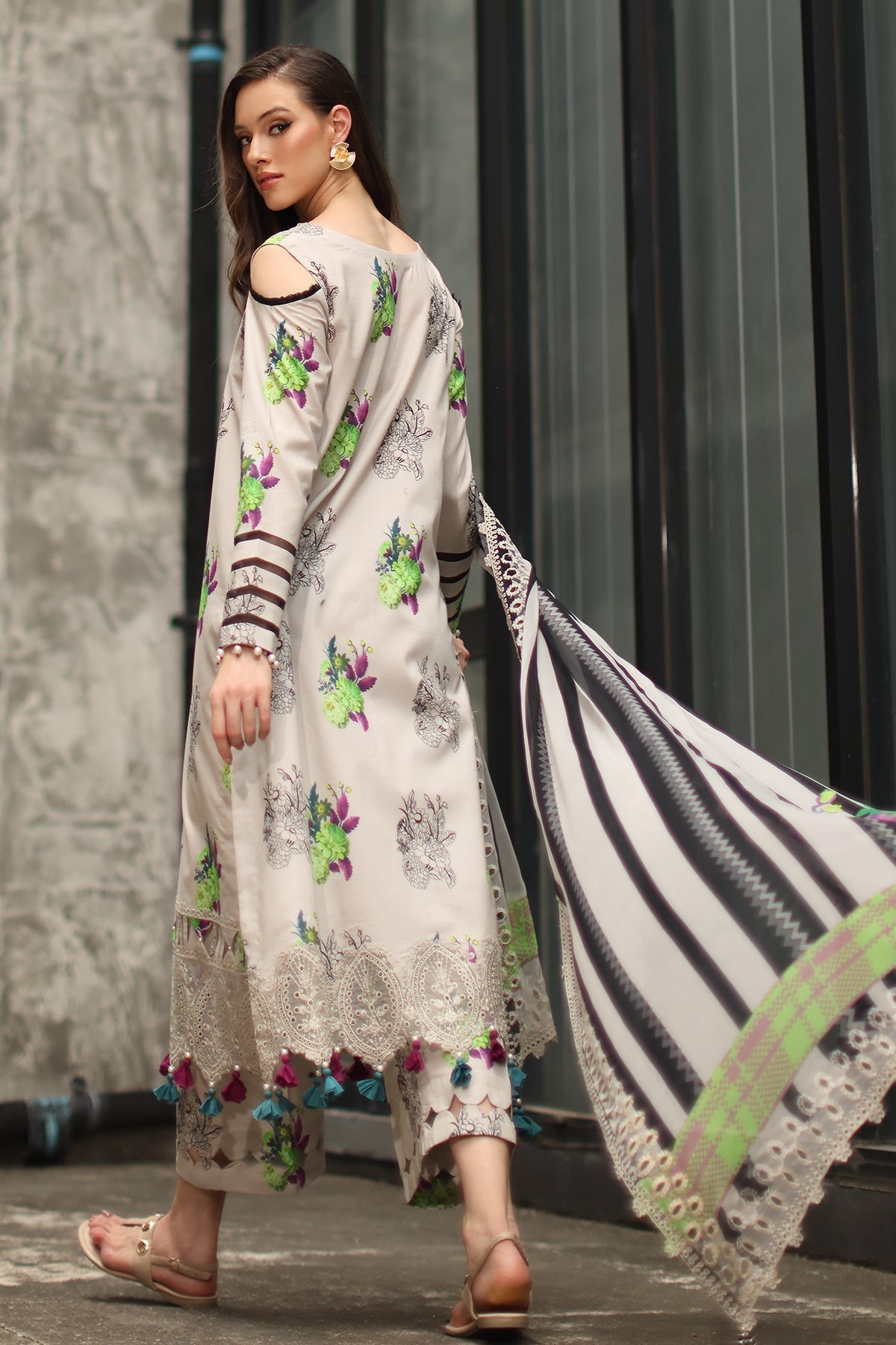 Charizma | Combination Lawn | CC6-23 - by Libasekhas UK - Registered Vendor of : Charizma - 100% Original Designer Dress
