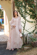 Noor by Saadia Asad | Luxe Chikankari 26 | D7 - A - Soft Rose Mink - by Libasekhas UK - Registered Vendor of : Noor by Saadia Asad - 100% Original Designer Dress