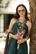 Noor by Saadia Asad | Noor Eid Printskhas 26 | D6  Coblat Teal - by Libasekhas - Registered Vendor of : Noor by Saadia Asad - 100% Original Designer Dress