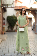 Noor by Saadia Asad | Luxe Chikankari 26 | D3 - A - Pistachio - by Libasekhas UK - Registered Vendor of : Noor by Saadia Asad - 100% Original Designer Dress