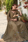 Noor by Saadia Asad | Noor Eid Printskhas 26 |D8  Mocha Sienna - by Libasekhas - Registered Vendor of : Noor by Saadia Asad - 100% Original Designer Dress