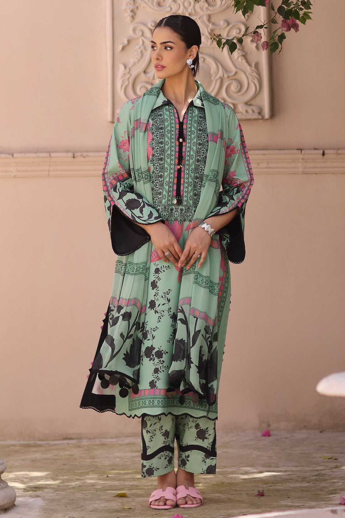 Charizma | C Print Lawn | CP6-19 - by Libasekhas UK - Registered Vendor of : Charizma - 100% Original Designer Dress