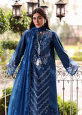 Sardinia | Embroidered Lawn Edit 26 | Terrace Blue - by Libasekhas UK - Registered Vendor of : Sardinia - 100% Original Designer Dress