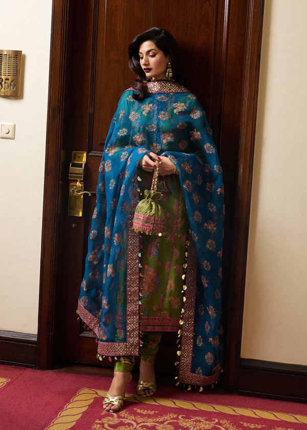 Hussain Rehar | Luxury Pret SS 24 | Anabi - by - Libasekhas UK - Registered Vendor of : Hussain Rehar - 100% Original Designer Dresss