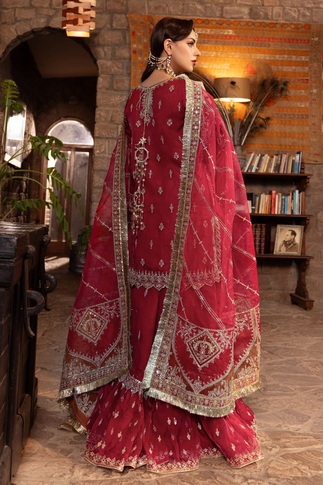 Naqshi | Samarkand Wedding Formals | Nehal - by - Libasekhas UK - Registered Vendor of : Naqshi - 100% Original Designer Dresss