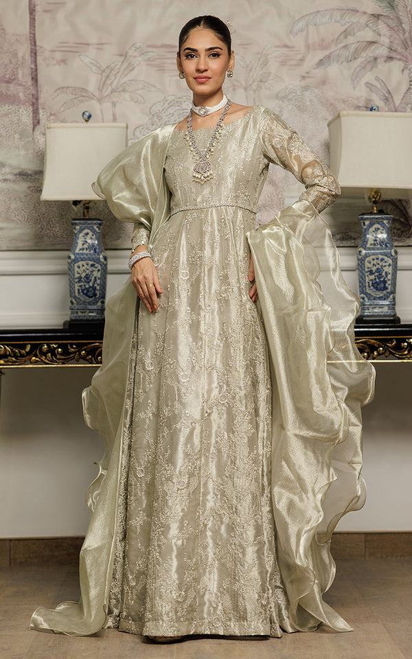 Threads and Motifs | Formal Dresses 25 | Embroidered Maxi - by Libasekhas UK - Registered Vendor of : Threads and Motifs - 100% Original Designer Dress