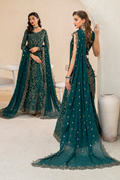 Iznik | Chinnon Chiffon | CC-47 Embroidered Chiffon - by - Libasekhas UK - Registered Vendor of : Iznik - 100% Original Designer Dresss