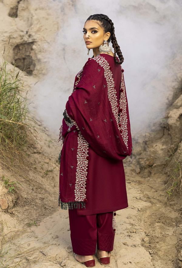 Humdum I Sierra Wool I Sierra-D05 - by Libasekhas UK - Registered Vendor of : humdum - 100% Original Designer Dress