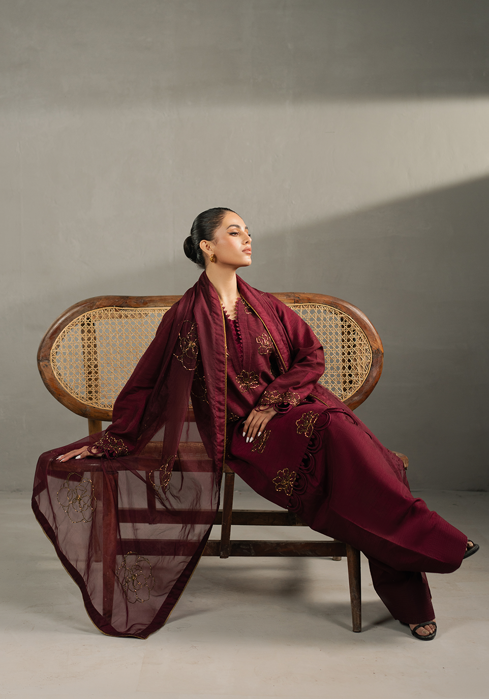 Zarqash | Silk Edit | ZQS 005 TALIA - by - Libasekhas UK - Registered Vendor of : Zarqash - 100% Original Designer Dresss