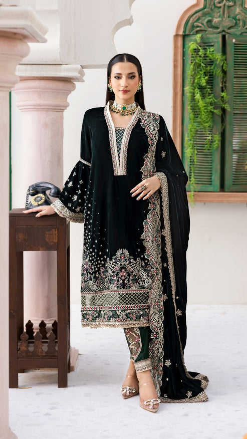 Zebtan | Andaz e Makhmal | ZAM-07 - by - Libasekhas UK - Registered Vendor of : Zebtan - 100% Original Designer Dresss