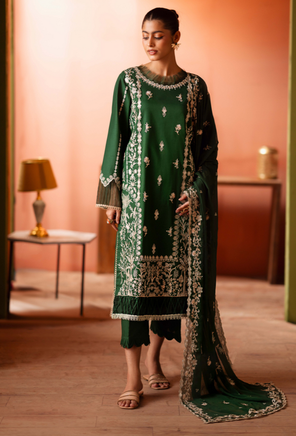 Humdum | Lala Rukh Lawn | Lalarukh - D10 - by - Libasekhas UK - Registered Vendor of : Humdum - 100% Original Designer Dresss