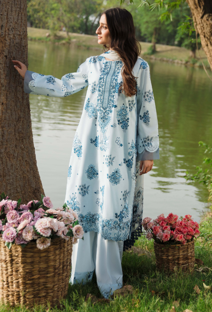 Hum Dum | Summer Breeze 25 | D10 - by - Libasekhas UK - Registered Vendor of : Hum Dum - 100% Original Designer Dresss