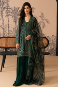 Cross Stitch | Luxe Atelier 24 | VIRIDIAN HAVEN - by - Libasekhas UK - Registered Vendor of : Cross Stitch - 100% Original Designer Dresss