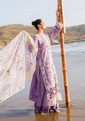 Elaf Premium | Hai Kuch Festive Lawn 24 | EHK-02A Banafsha - by - Libasekhas UK - Registered Vendor of : Elaf Premium - 100% Original Designer Dresss
