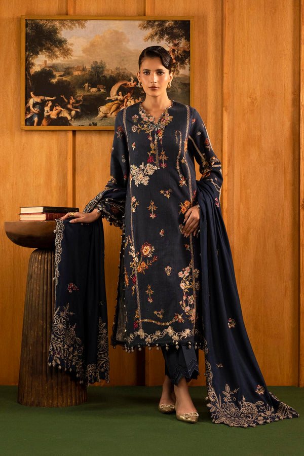 Sana Safinaz | Muzlin Winter 25 | M253-002B - by Libasekhas UK - Registered Vendor of : Sana Safinaz - 100% Original Designer Dress