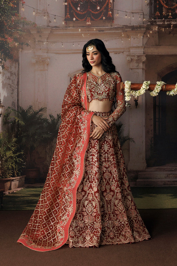 Afrozeh | Shehnai Wedding Formals 26 | Rukhsan - by Libasekhas UK - Registered Vendor of : Afrozeh - 100% Original Designer Dress