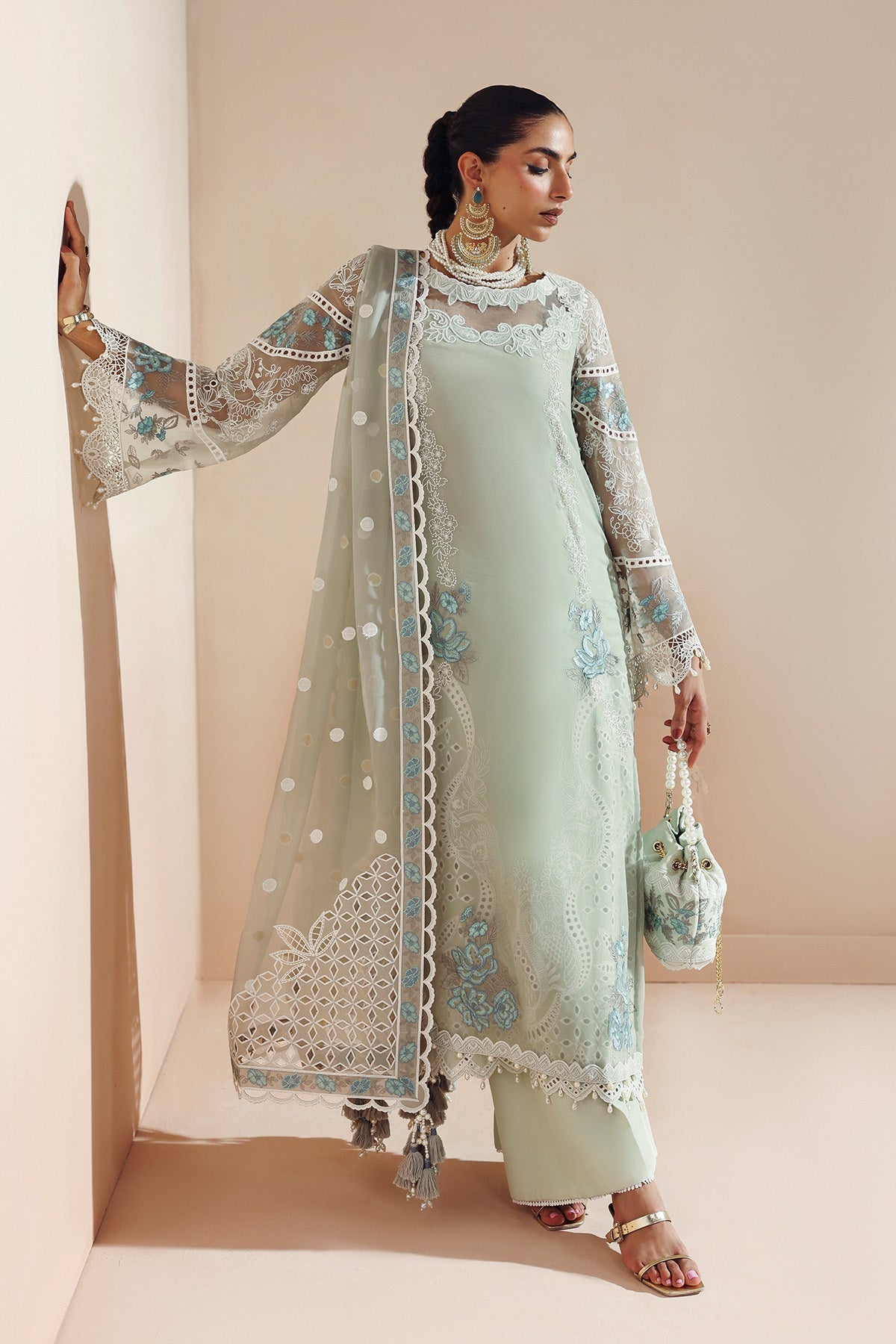 Alizeh | Aymal Luxury Bamber Chiffon | SAIYAARA - by Libasekhas UK - Registered Vendor of : Alizeh - 100% Original Designer Dress