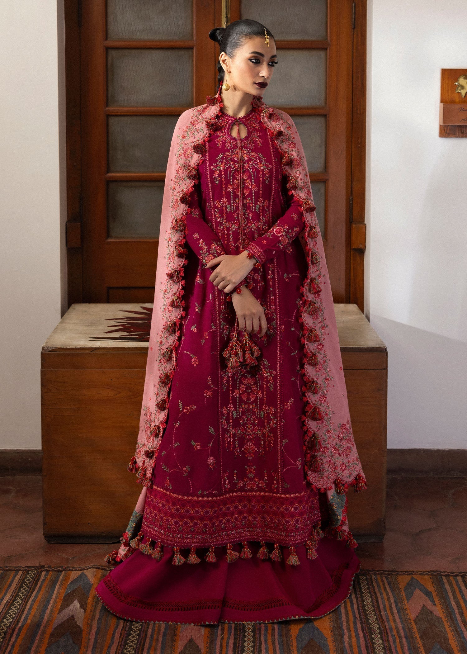 Hussain Rehar | Karandi Winter 24 | Amani - by - Libasekhas UK - Registered Vendor of : Hussain Rehar - 100% Original Designer Dresss