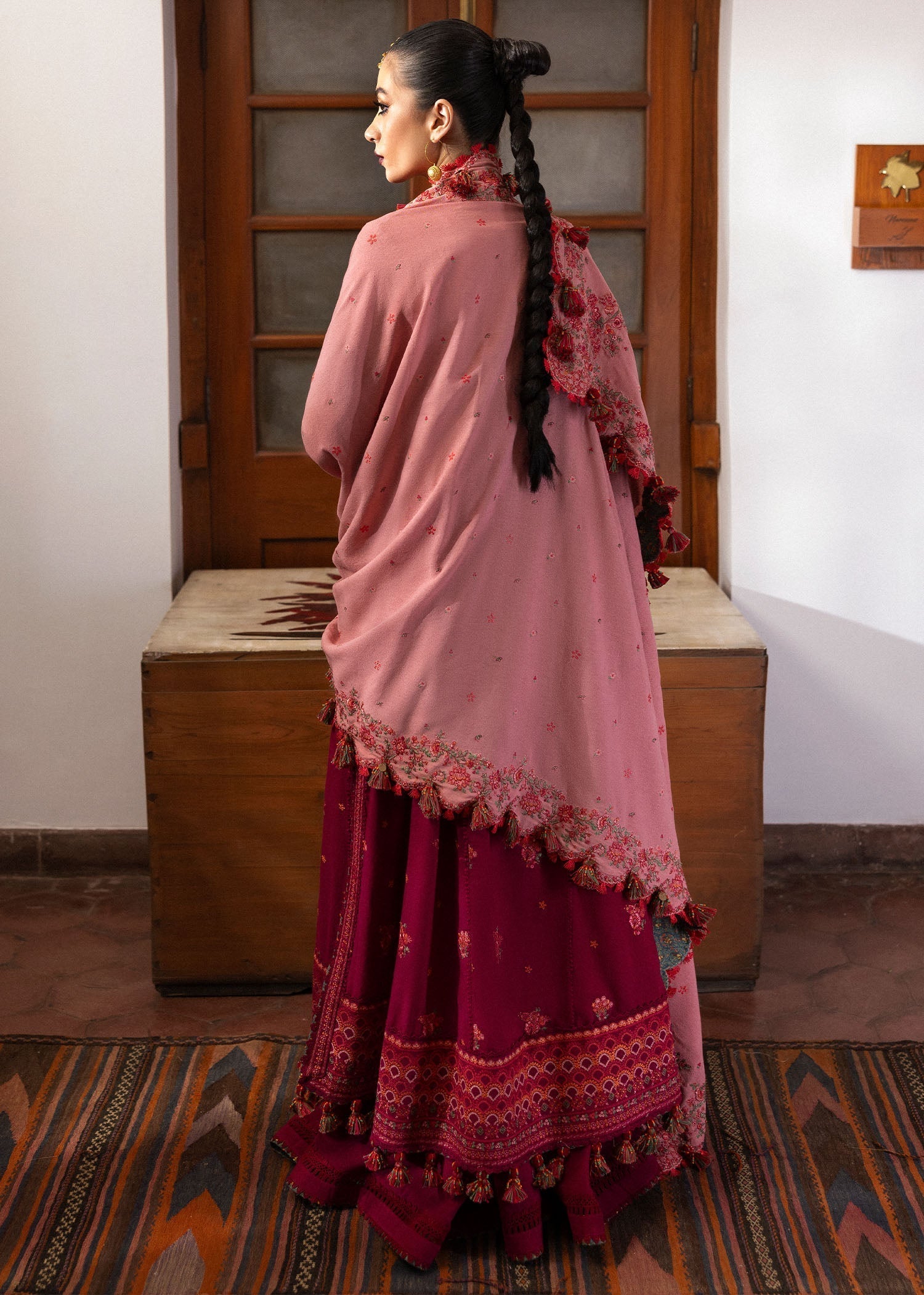 Hussain Rehar | Karandi Winter 24 | Amani - by - Libasekhas UK - Registered Vendor of : Hussain Rehar - 100% Original Designer Dresss