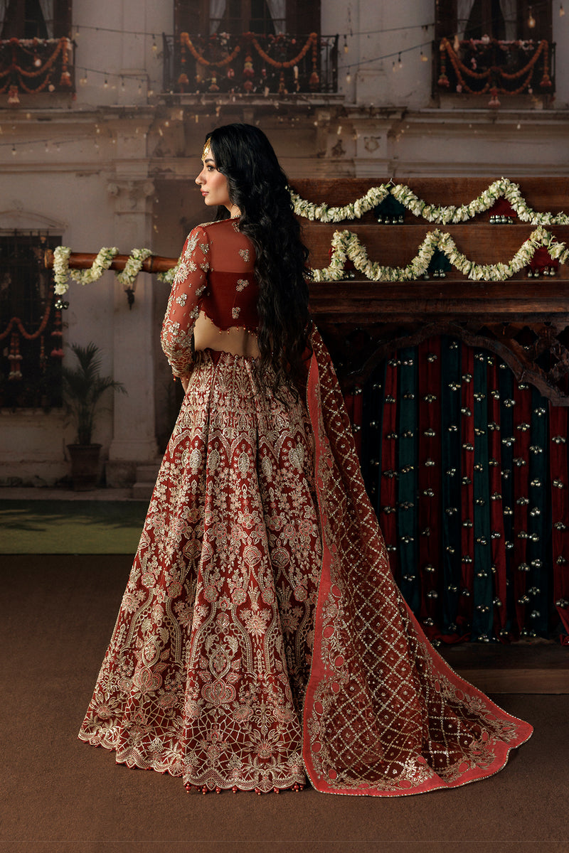 Afrozeh | Shehnai Wedding Formals 26 | Rukhsan - by Libasekhas UK - Registered Vendor of : Afrozeh - 100% Original Designer Dress
