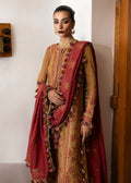 Hussain Rehar | Karandi Winter 24 | Tawn - by - Libasekhas UK - Registered Vendor of : Hussain Rehar - 100% Original Designer Dresss