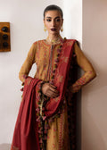 Hussain Rehar | Karandi Winter 24 | Tawn - by - Libasekhas UK - Registered Vendor of : Hussain Rehar - 100% Original Designer Dresss
