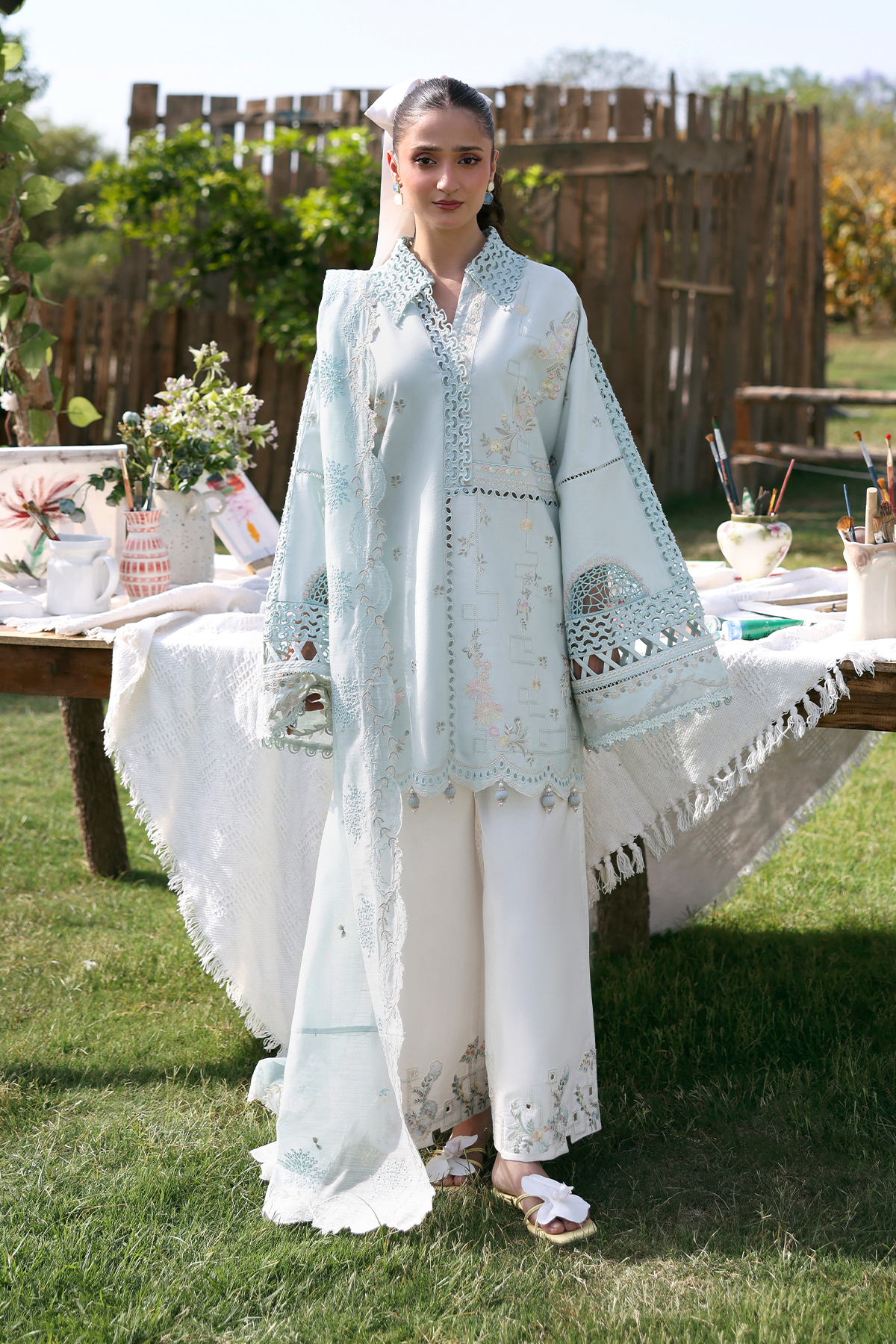 Zarposh | Summer Soiree | Kaelis - by Libasekhas UK - Registered Vendor of : Zarposh - 100% Original Designer Dress